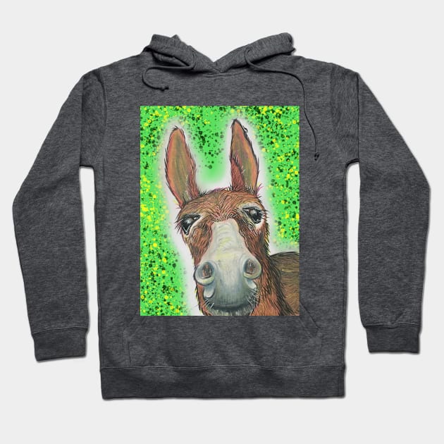 Donkey Hoodie by RJaneDesigns